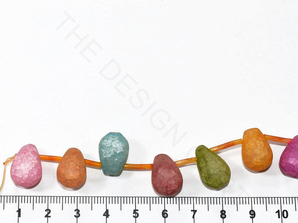 Multicolour Drop Semi Precious Quartz Stones | The Design Cart (3785191882786)