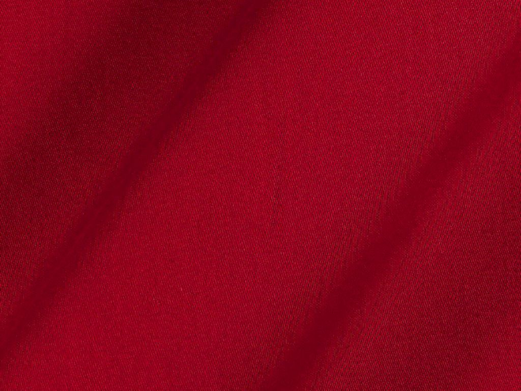 Red Cotton Satin Plain Dyed Fabric