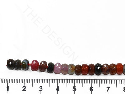 Multicolour Round Faceted 3 Agate Stones | The Design Cart (3785179365410)
