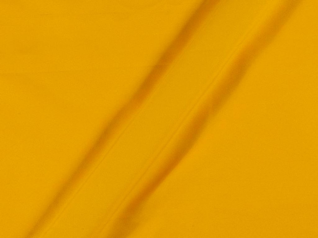 Marigold Plain Butter Crepe Fabric