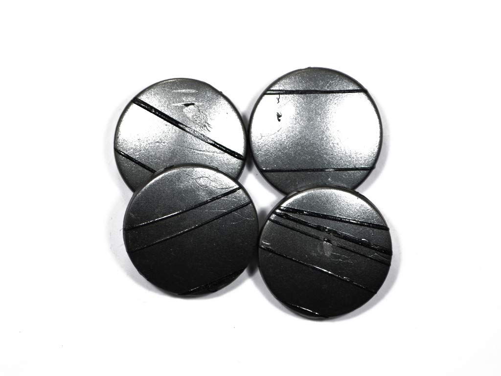 Gray Circular Acrylic Stones | The Design Cart (1729477935138)