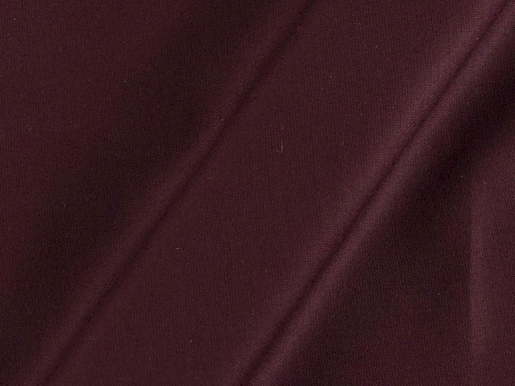 Wine Plain Dyed Rayon Fabric