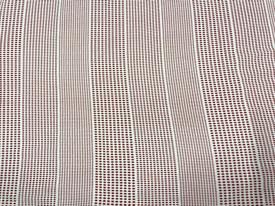 Red & White Dots Printed Crepe Fabric