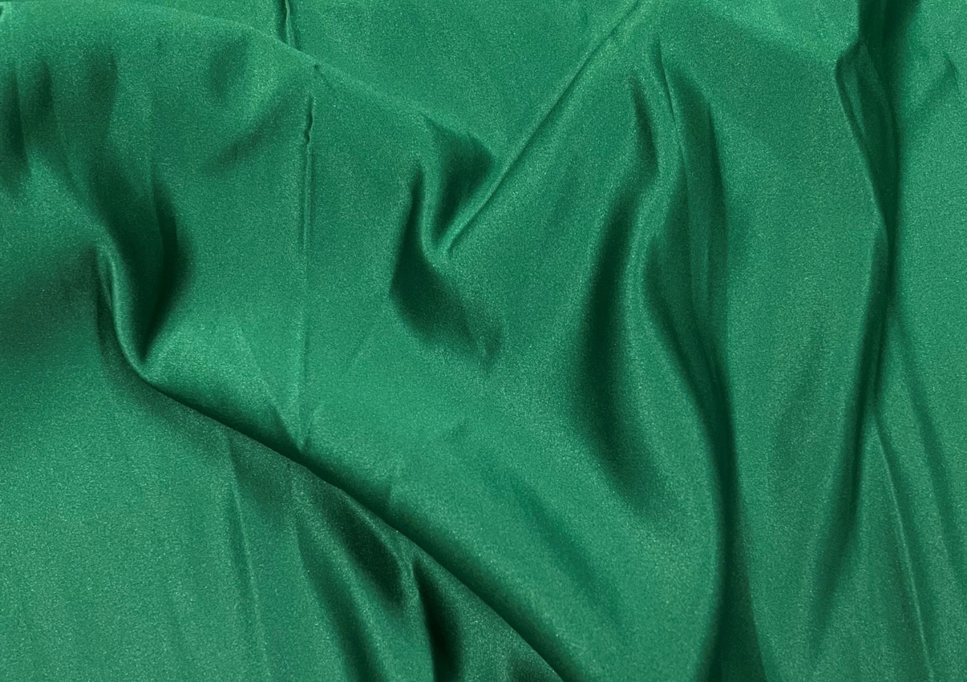Bottle Green Satin Fabric