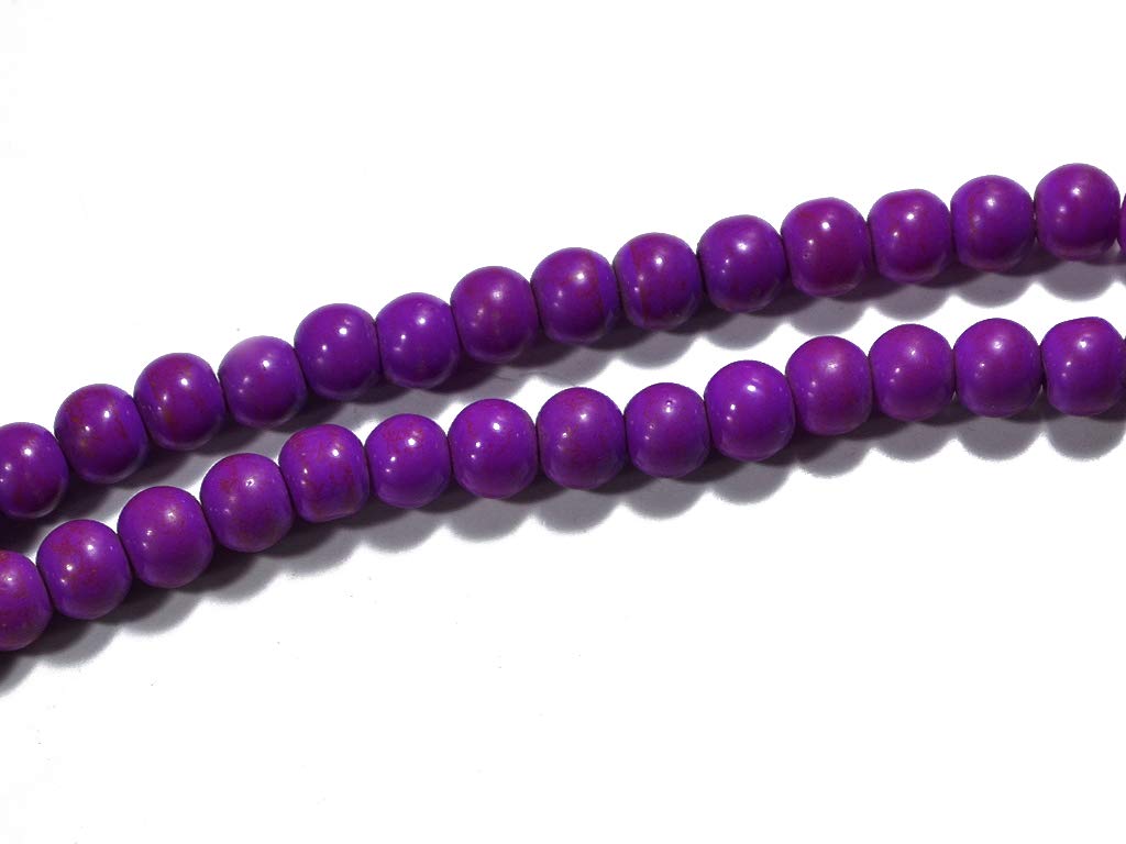 Purple Spherical Glass Beads (1666694742050)
