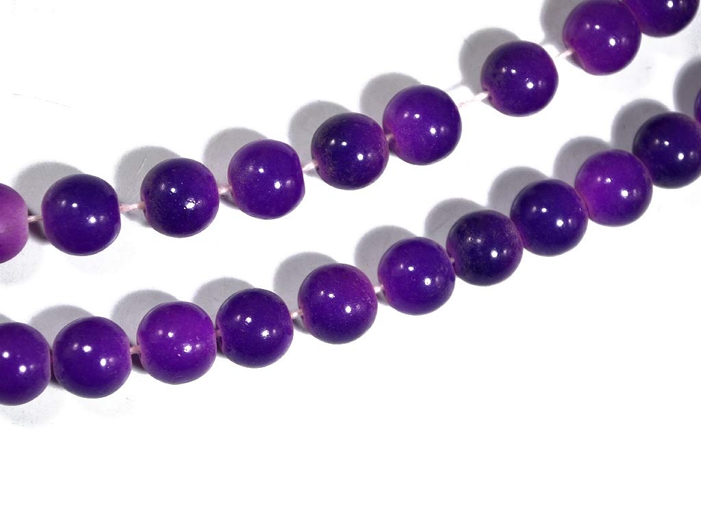 Purple Spherical Glass Beads (1666698739746)