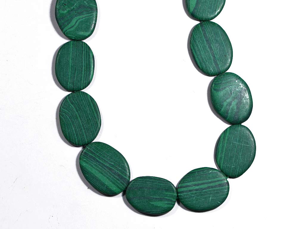 Green Oval Semi Precious Stones (1666695462946)