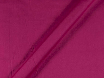 Candy Pink Cotton Satin Plain Dyed Fabric