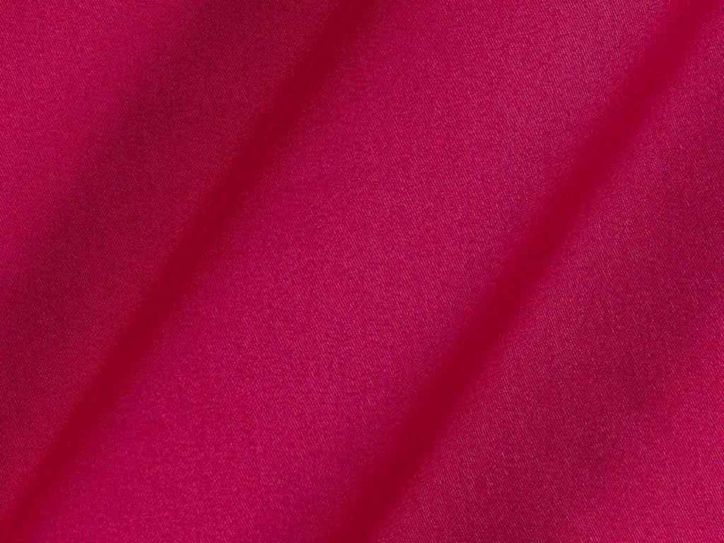 Crimson Pink Cotton Satin Plain Dyed Fabric