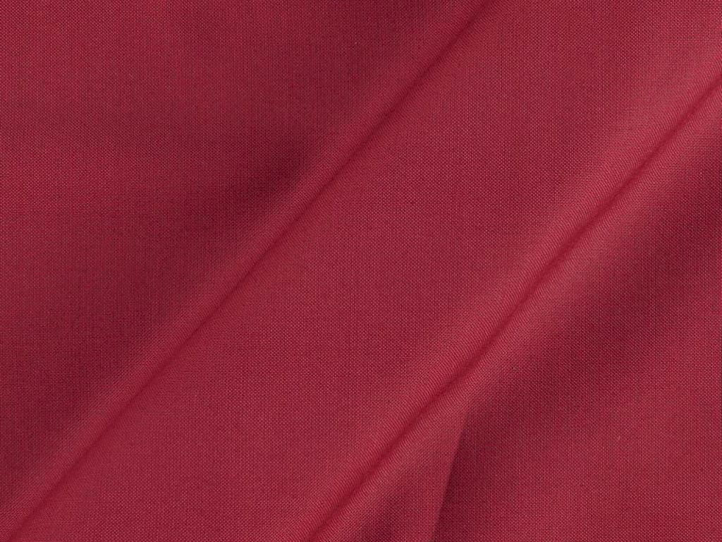 Crimson Red Plain Dyed Rayon Fabric