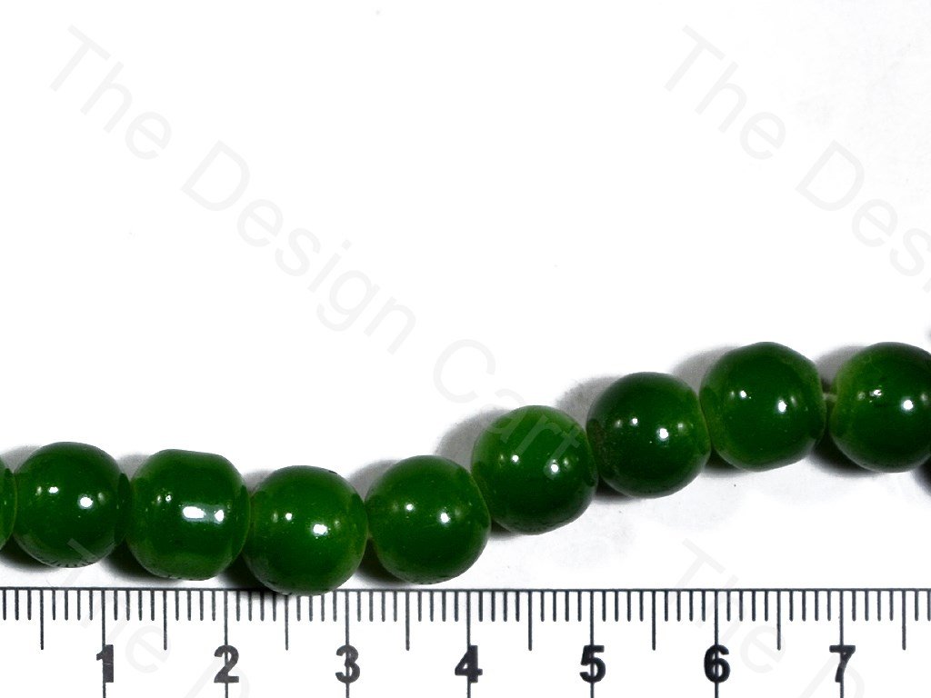 Pink Spherical Glass Beads (1666698674210)
