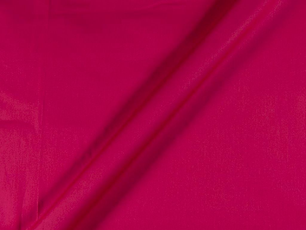 Crimson Pink Cotton Satin Plain Dyed Fabric