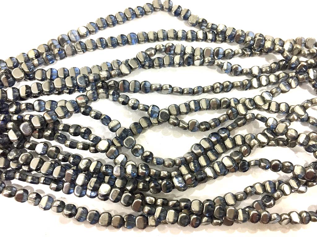 montanabluesilverflatglassbeads