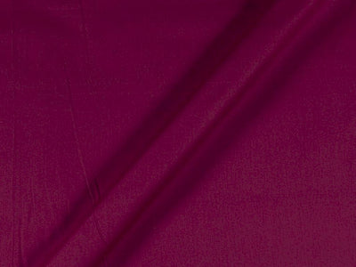 Raspberry Cotton Satin Plain Dyed Fabric