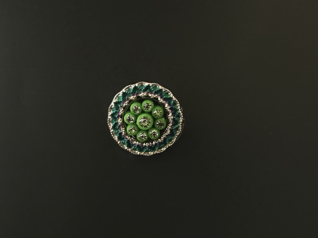 dark-green-designer-studs-acrylic-buttons-stc301019705