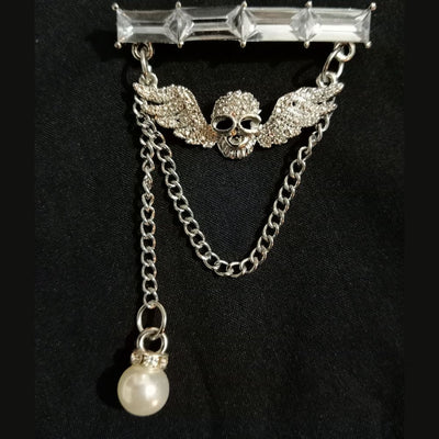 silver-skeleton-design-chain-brooch