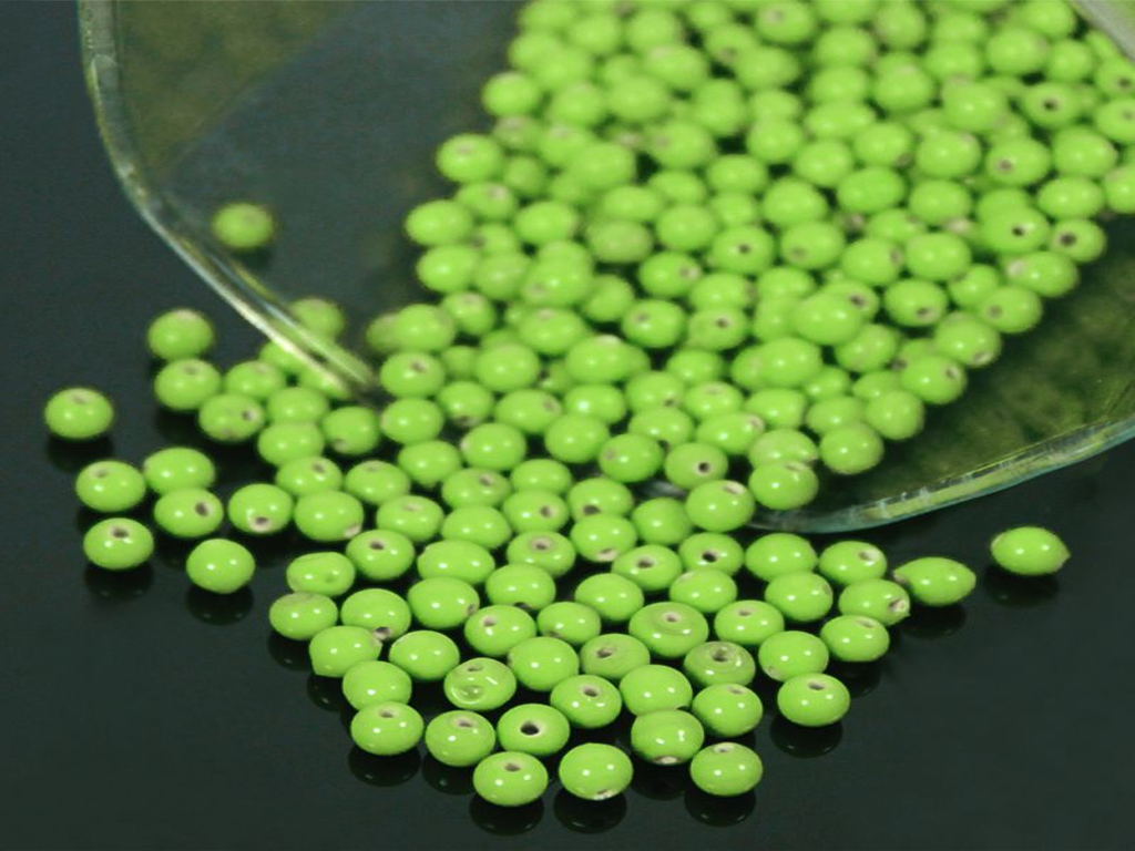 light-green-spherical-ceramic-beads