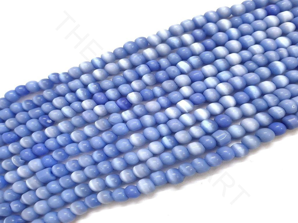 Blue 2 Spherical Glass Beads (4 mm) | The Design Cart (4569103499333)