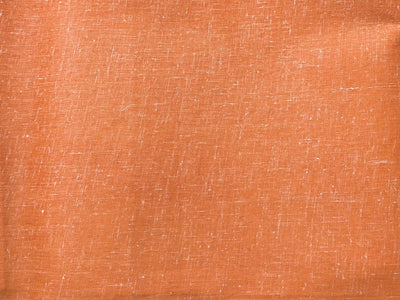 Pumpkin Plain Cotton Linen Fabric