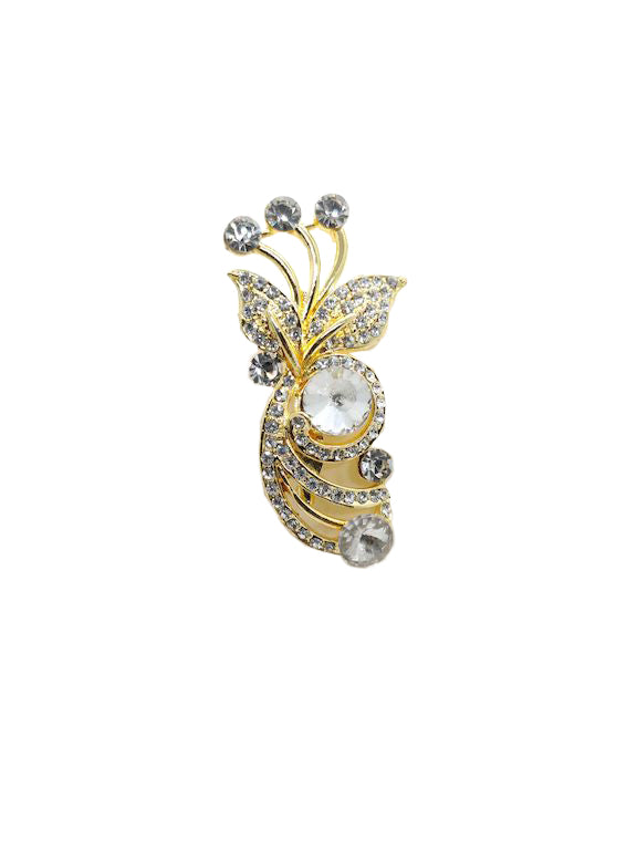 white-stone-work-golden-brooch