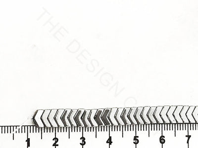 Silver Arrow Haematite Metal Beads | The Design Cart (4319015239749)