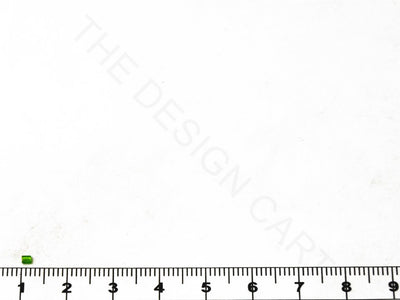 Preciosa Green Silverline 2 Cut Beads | The Design Cart (4350363009093)