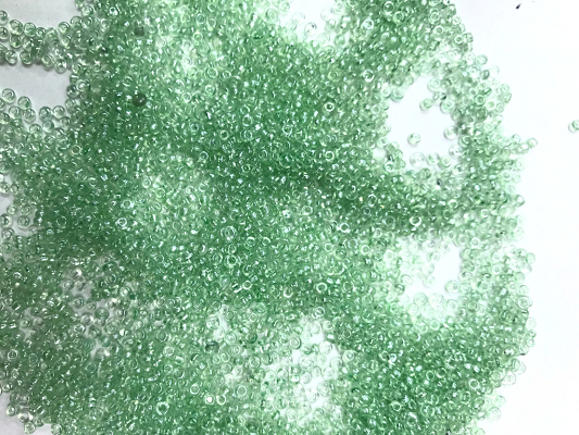 Dull Green Round Rocaille Glass Seed Beads- 11/0 or 2mm