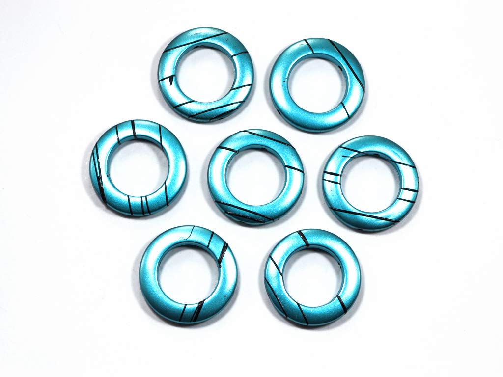 Blue Ring Acrylic Stones | The Design Cart (1729477771298)