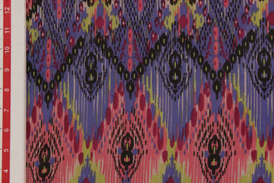 Multicolour Printed Georgette Fabric