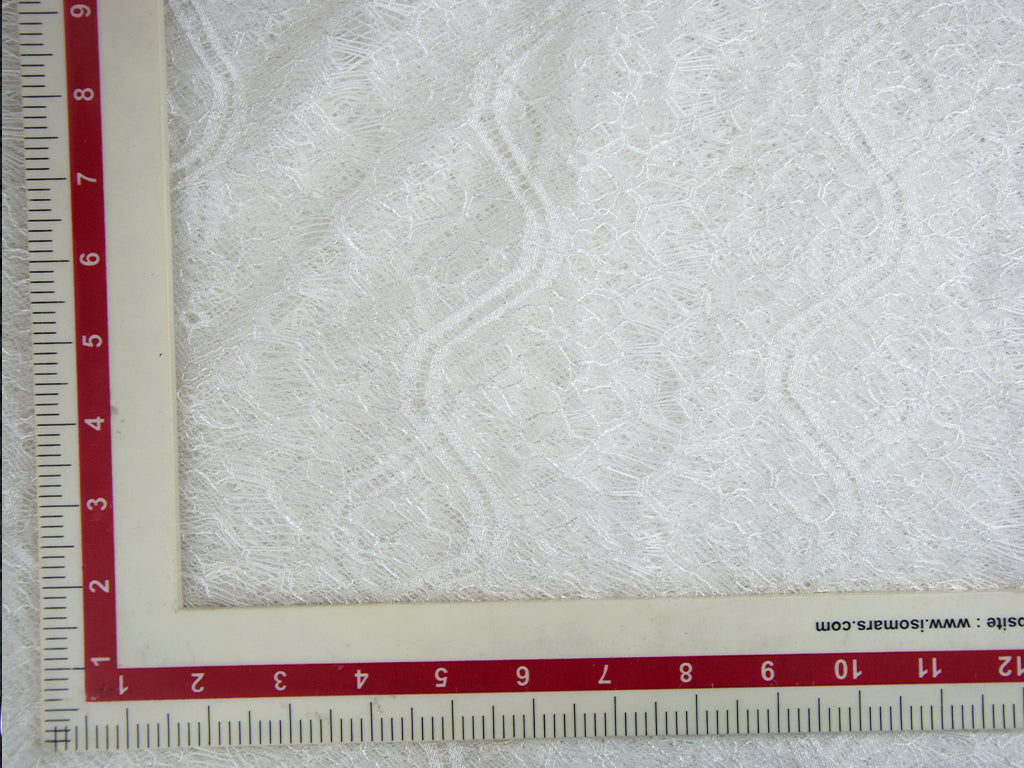 white-geometric-laser-cutting-nylon-net-fabric