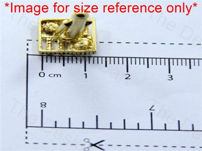 square-2-side-stones-design-golden-metallic-cufflinks