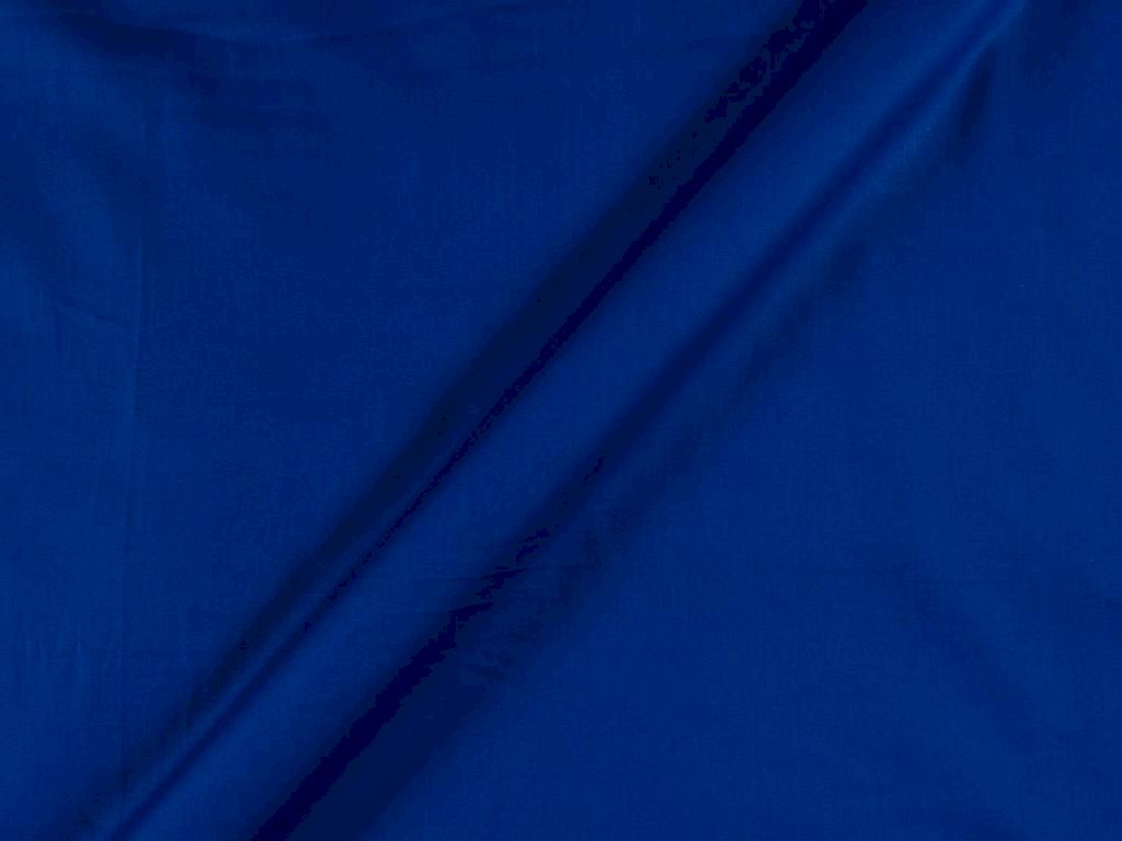 Violet Blue Cotton Satin Plain Dyed Fabric