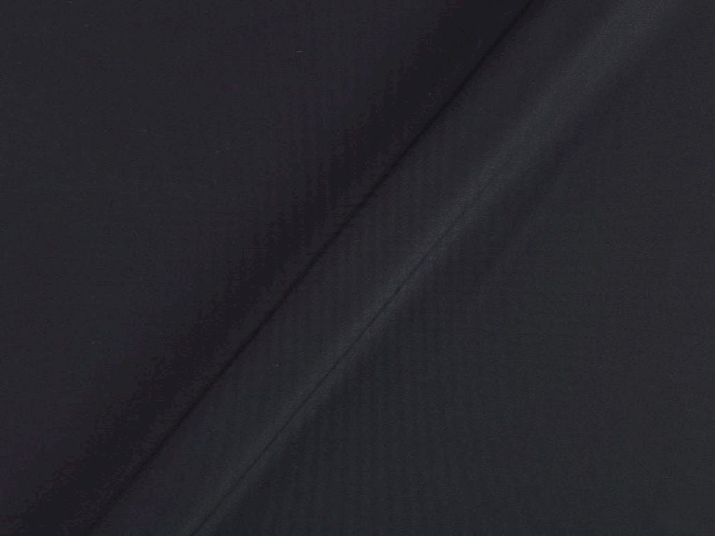 Carbon Black Plain Butter Crepe Fabric