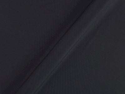 Carbon Black Plain Butter Crepe Fabric