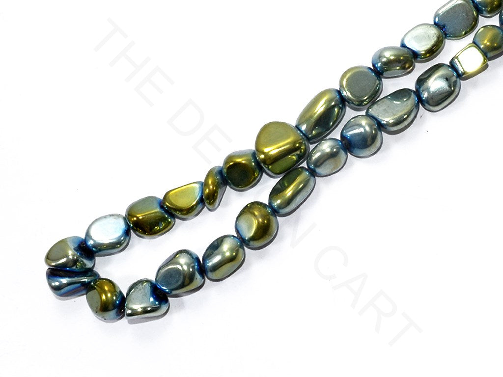 Green Blue Glass Pearls | The Design Cart (3785180545058)
