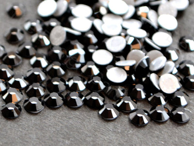 Cosmojet Black Swarovski Hotfix Rhinestones (1581756776482)