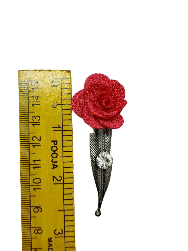 Pink Flower Brooch