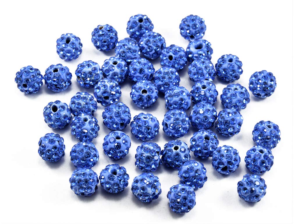 Aqua Blue Zircon Balls (1679921086498)