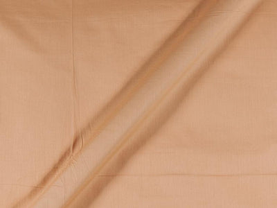 Butterscotch Cotton Satin Plain Dyed Fabric