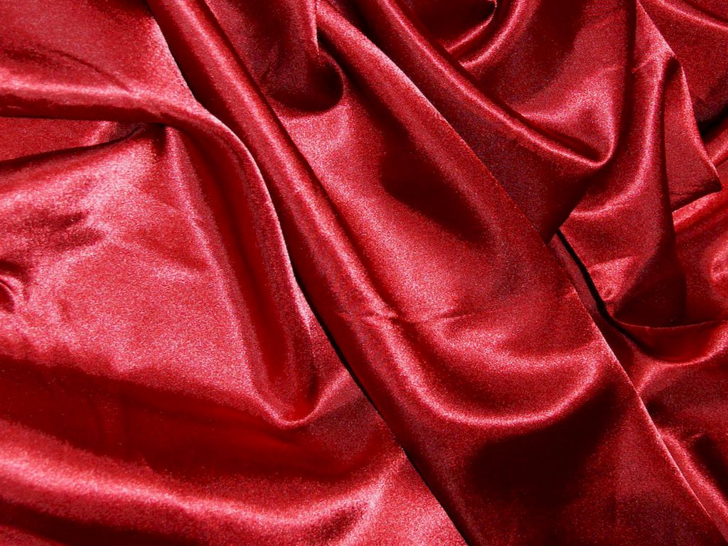 Wine Silky Plain Japan Satin Fabric