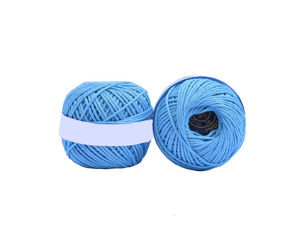 skybluecolorthickcottonthread