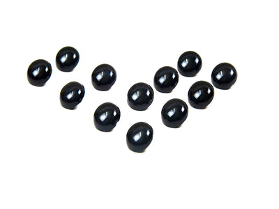 Black Transparent Acrylic Buttons