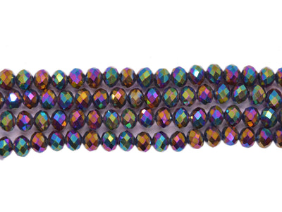 Multicolour Double Tone Crystal Beads 1