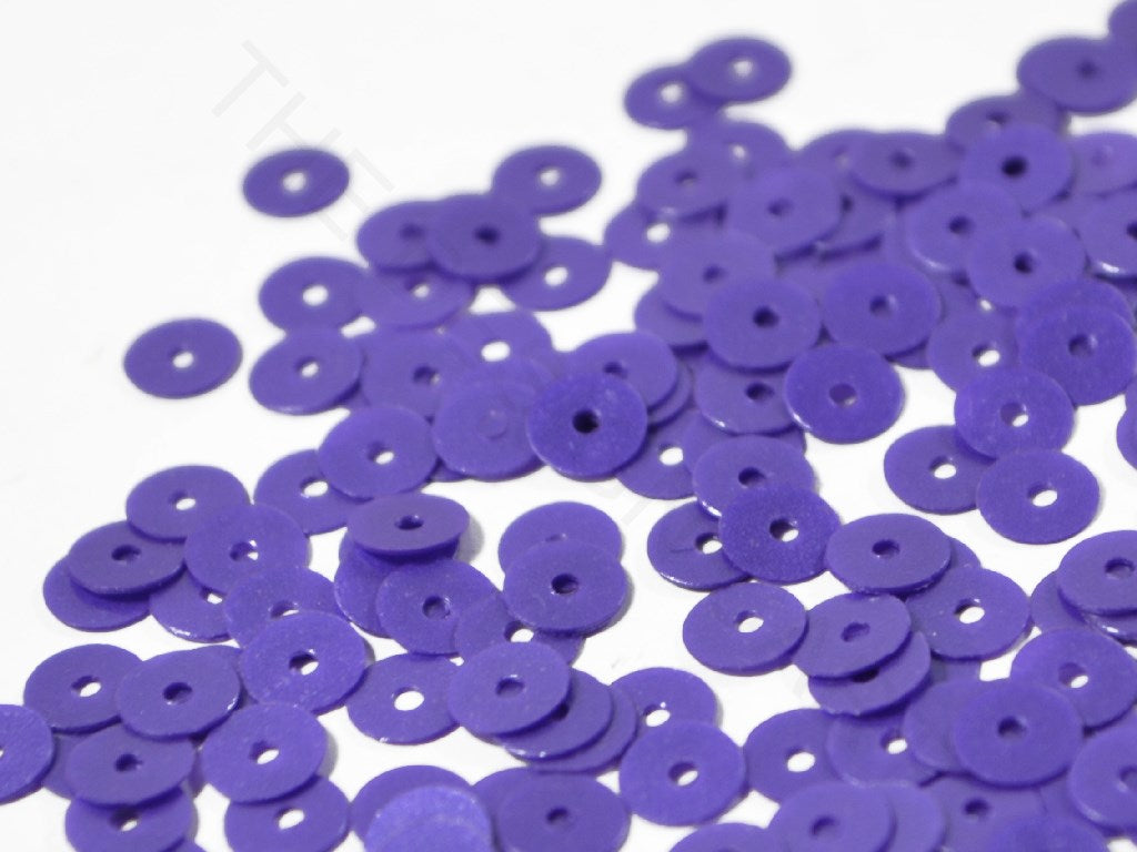 Purple Round Plastic Sequins | The Design Cart (3929886228514)