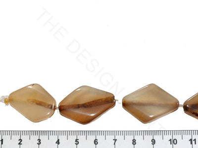 Light Brown Diamond Agate Stones | The Design Cart (3785170518050)