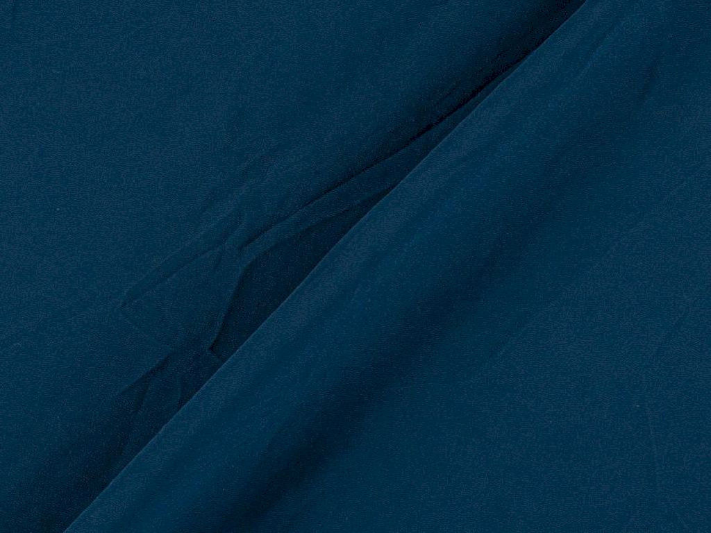 Teal Polyester Diamond Georgette Fabric