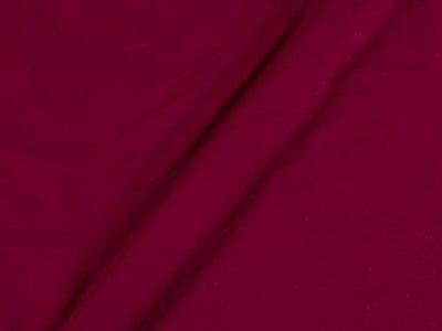 Maroon Plain Butter Crepe Fabric