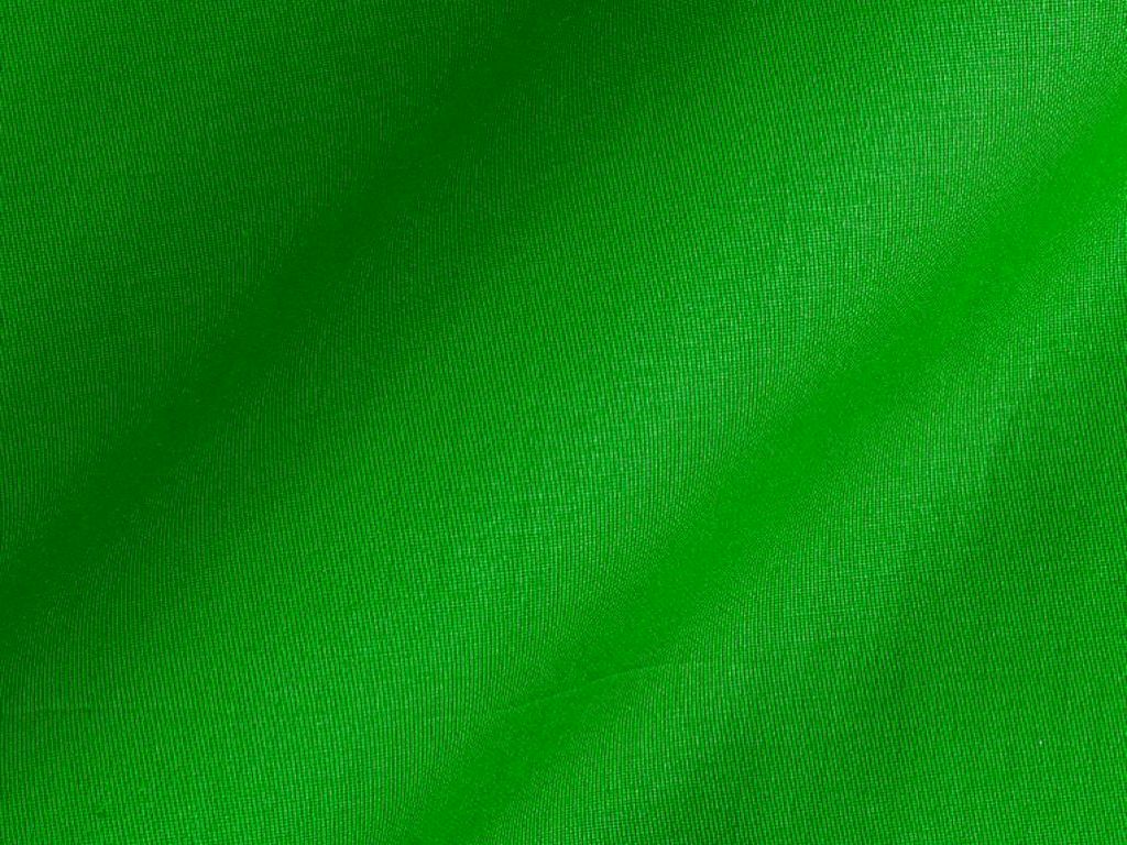 Parrot Green Cotton Satin Plain Dyed Fabric