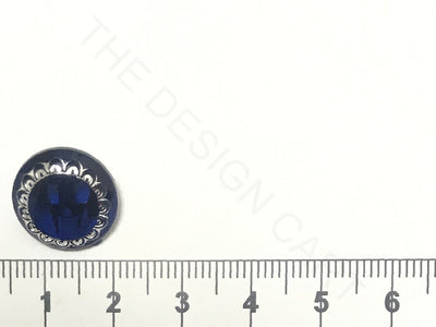 navy-blue-flower-acrylic-button-stc301019325