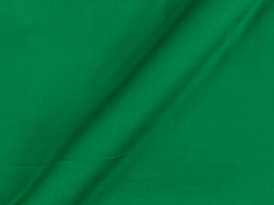 Emerald Cotton Satin Plain Dyed Fabric